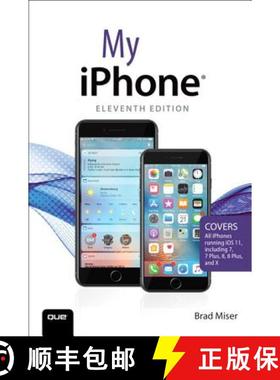 【3-4周达】My iPhone: Covers All Iphones Running IOS 11 [9780789758651]