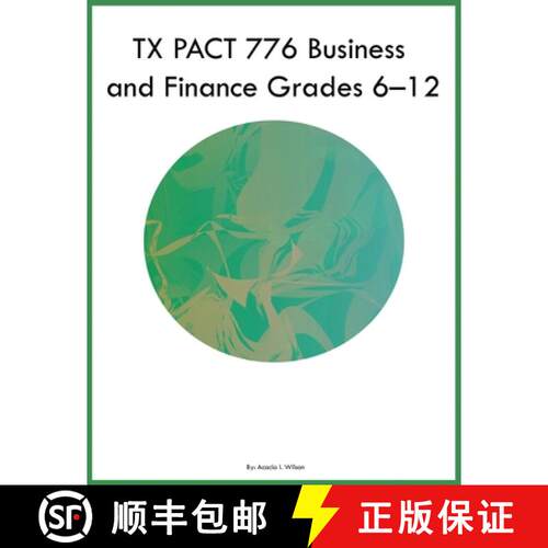 【3-4周达】TX PACT 776 Business and Finance Grades 6-12 [9798868931987]