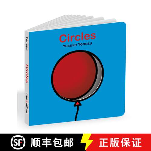 【3-4周达】精装 Circles: An Interactive Shapes Book for the Youngest Readers [9789888240678]