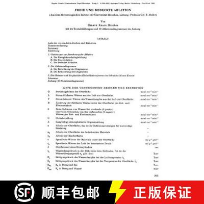 【3-4周达】Freie und Bedeckte Ablation [9783662236796]