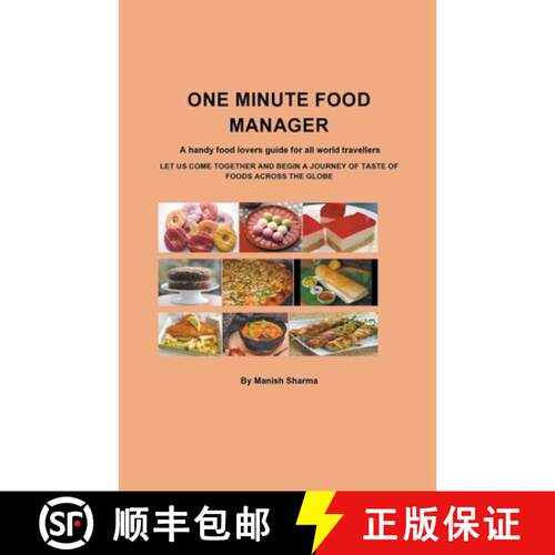 【3-4周达】One Minute Food Manager [9798223736578]