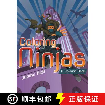 【3-4周达】Coloring Ninjas (A Coloring Book) [9781682129562]