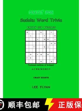【3-4周达】Crazy For Sudoku Word Trivia: Crazy Eights [9798990272248]