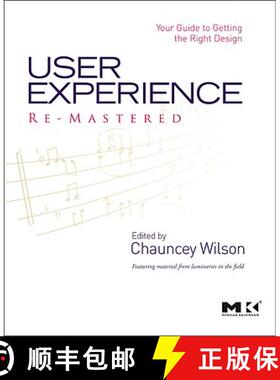 【3-4周达】User Experience Re-Mastered: Your Guide to Getting the Right Design [9780123751140]