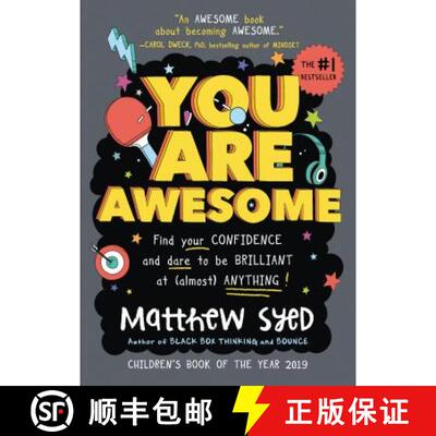 【3-4周达】精装 You Are Awesome: Find Your Confidence and Dare to Be Brilliant at (Almost) Anything [9781492687535]