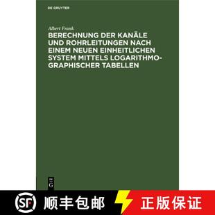 und einem Berechnung Kanäle logarithm... 预订 mittels Rohrleitungen der einheitlichen neuen nach 9783486724790 System