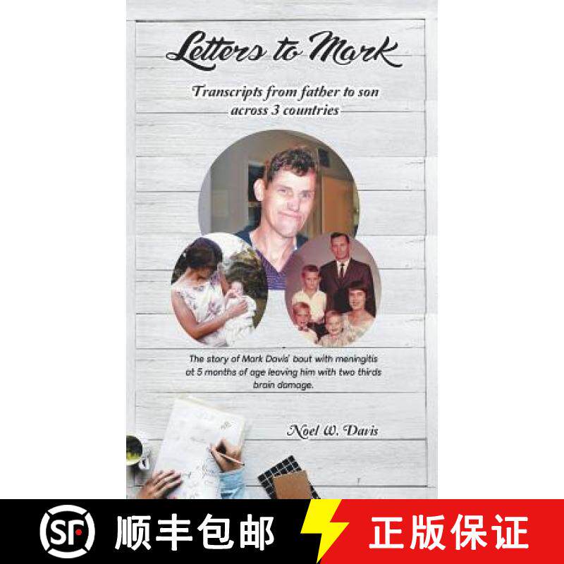【3-4周达】Letters to Mark: Transcripts from Father to Son Across 3 Countries [9781504314459]