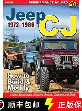 预订 Jeep CJ 1972-1986: How to Build & Modify [9781613257340]