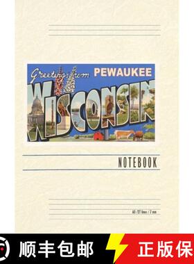 预订 Vintage Lined Notebook Greetings from Pewaukee [9798385455799]