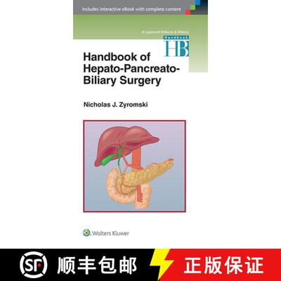 【3-4周达】Handbook of Hepato-Pancreato-Biliary Surgery [9781451185010]