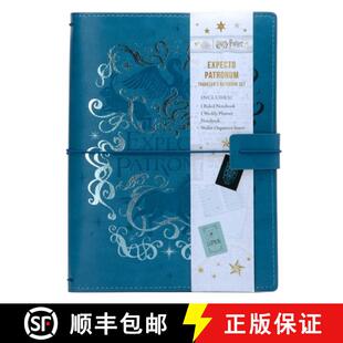 【3-4周达】Harry Potter: Expecto Patronum Traveler's Notebook Set: (Refillable Notebook) [9798886631074]