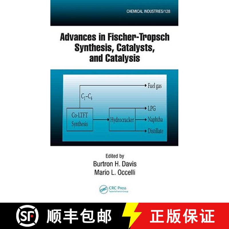 【3-4周达】Advances in Fischer-Tropsch Synthesis, Catalysts, and Catalysis [9781420062564]