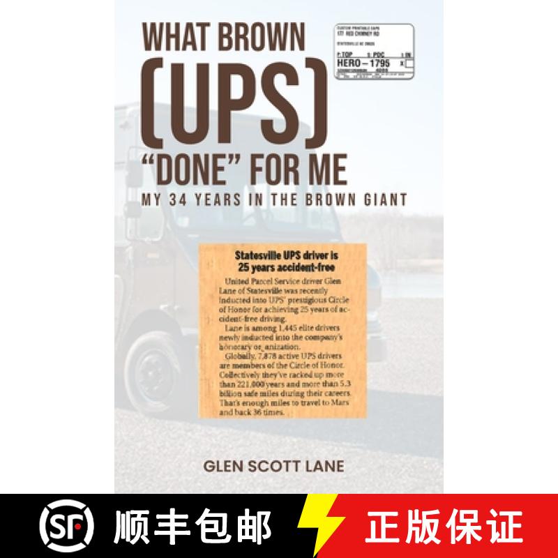 【3-4周达】What Brown {UPS} Done for me: My 34 Years Inside the Brown Giant [9798330520756]