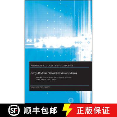 【3-4周达】Early Modern Philosophy Reconsidered [Wiley哲学] [9781118298343]