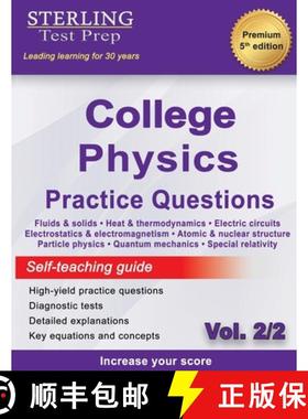 【3-4周达】Sterling Test Prep College Physics Practice Questions: Vol. 2, High Yield College Physics ... [9781954725775]