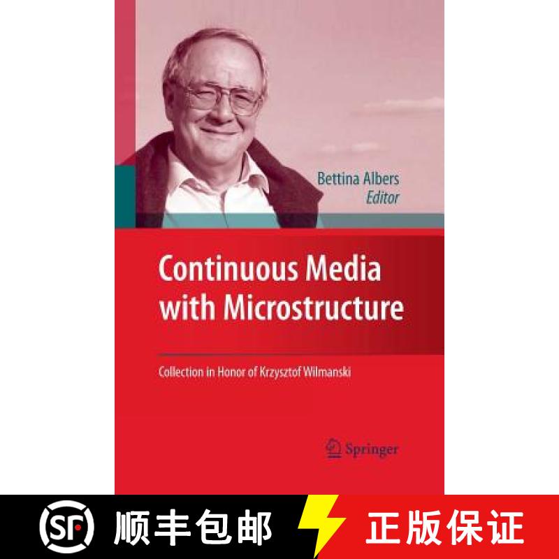 【4周达】Continuous Media with Microstructure [9783642425646]