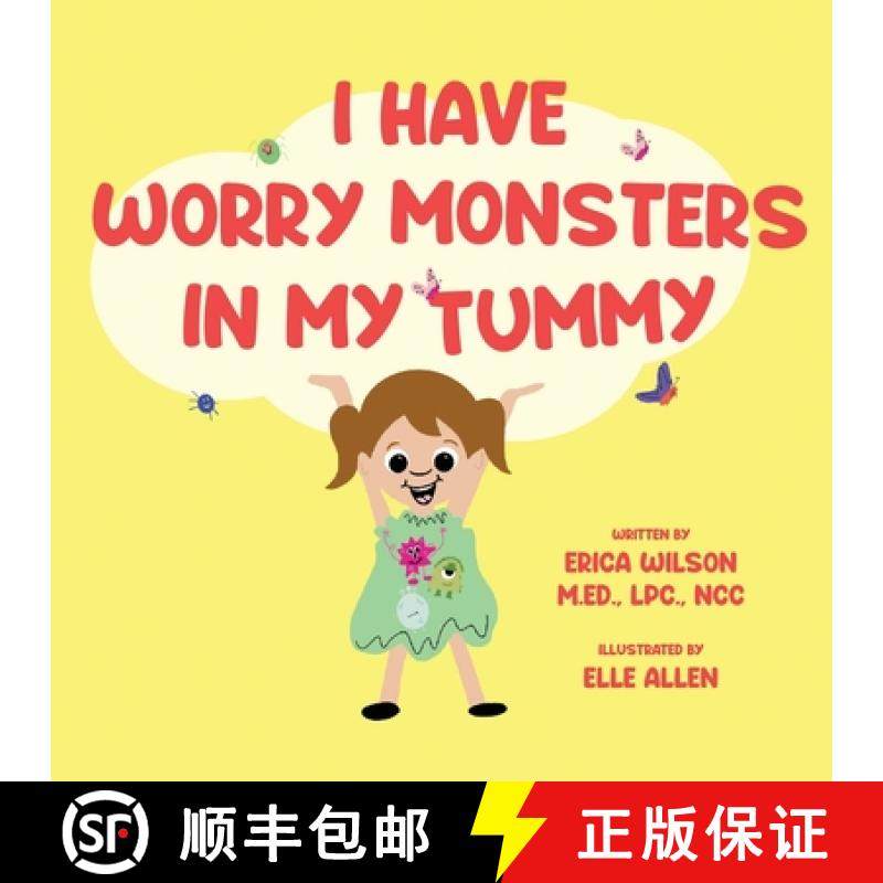 【3-4周达】I Have Worry Monsters In My Tummy [9781639884537]