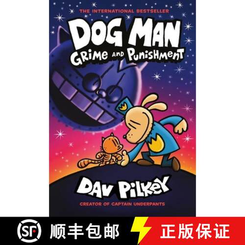 【3-4周达】Dog Man 9: Grime and Punishment: from the bestselling creator of Captain Underpants [9780702310676]