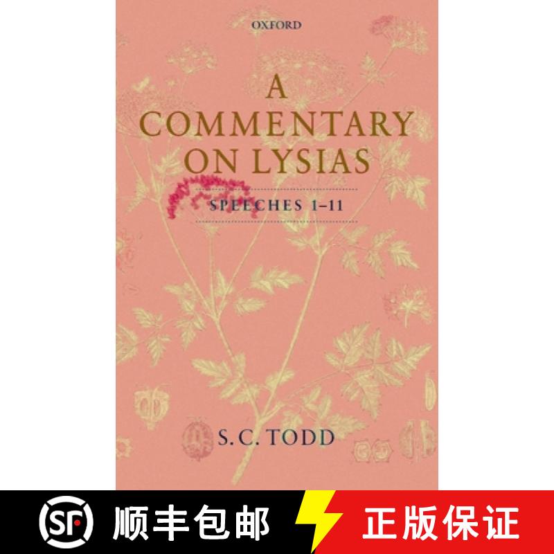 【3-4周达】A Commentary on Lysias, Speeches 1-11 [9780198149095]