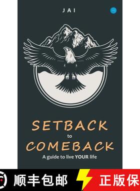 【3-4周达】Setback to comeback-A guide to live your life [9789393809766]