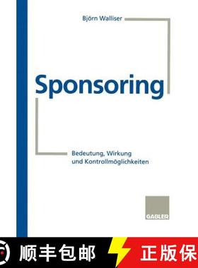 【3-4周达】Sponsoring : Bedeutung, Wirkung und Kontrollmöglichkeiten [9783409187893]