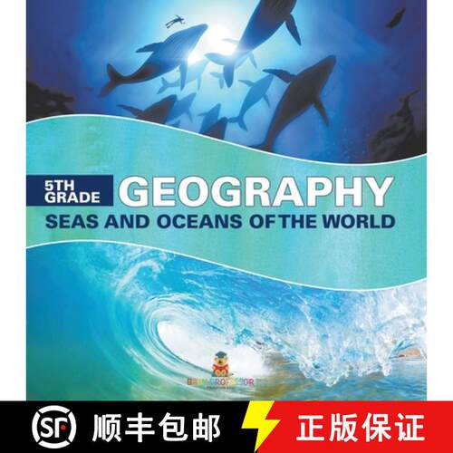 【3-4周达】5th Grade Geography: Seas and Oceans of the World [9798869451385]