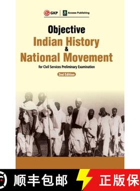 【3-4周达】Objective Indian History & National Movement For Civil Services Preliminary Examination 2ed [9789389573824]