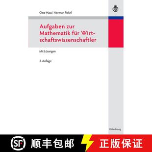 预订 Aufgaben zur Mathematik für Wirtschaftswissenschaftler：mit Lösungen [9783486715989]