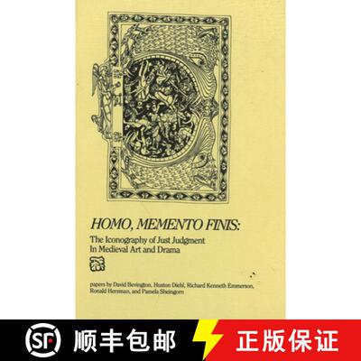 【3-4周达】精装 Homo, Memento Finis : The Iconography of Just Judgement in Medieval Art and Drama [9780918720603]