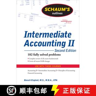 【3-4周达】Schaum's Outline of Intermediate Accounting II, 2ed [9780071611664]