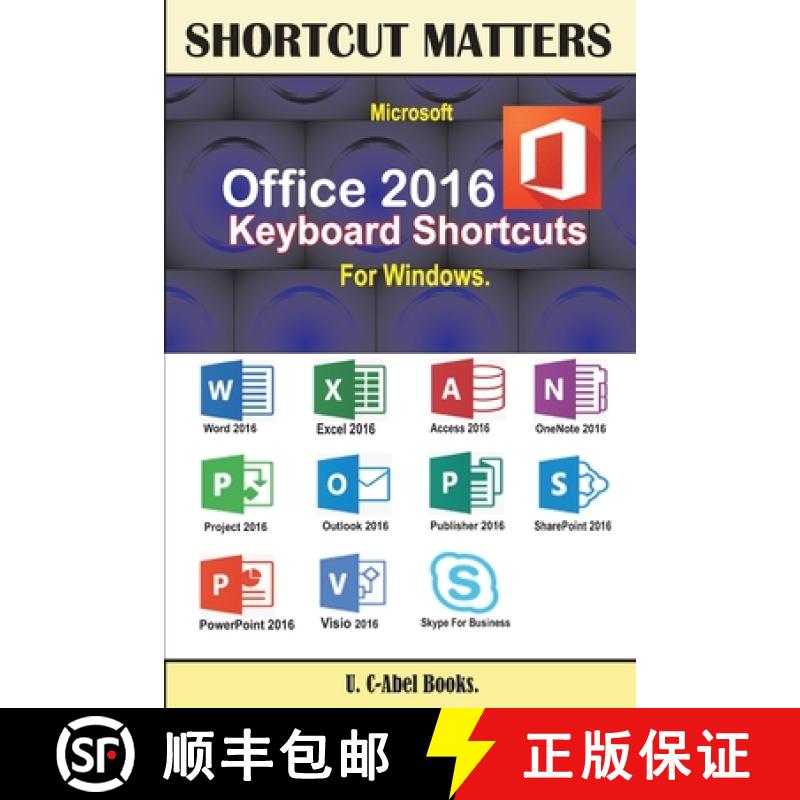 【3-4周达】Microsoft Office 2016 Keyboard Shortcuts For Windows [9789785457407]