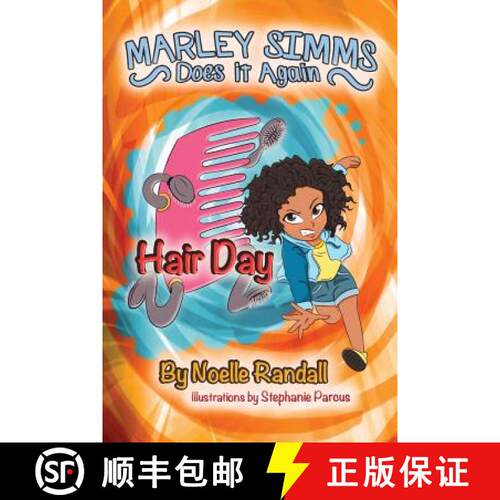 【3-4周达】Marley Simms Does It Again: Hair Day [9780999878804]