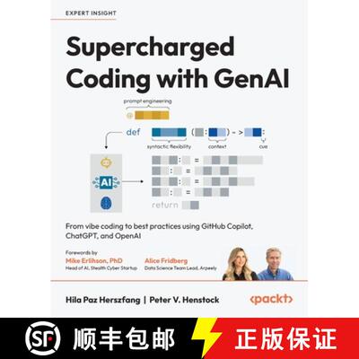 预订 Supercharged Coding with GenAI: From vibe coding to best practices using GitHub Copilot, ChatGPT... [9781836645290]