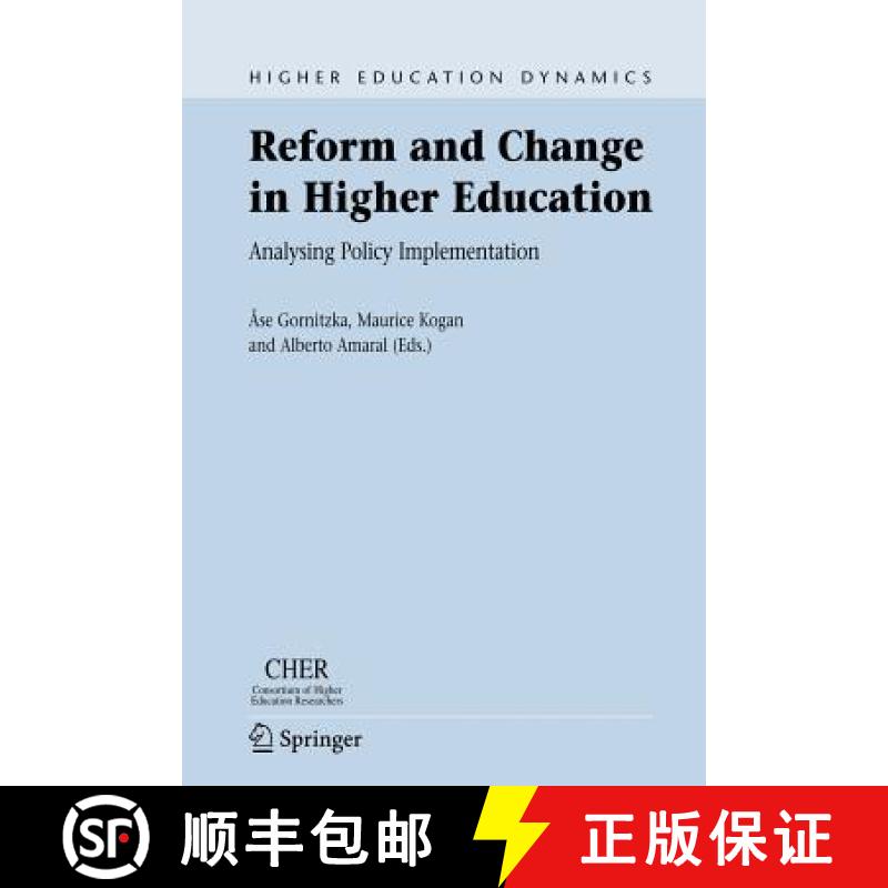 【3-4周达】Reform and Change in Higher Education : Analysing Policy Implementation [9781402055362]