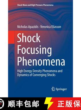 【3-4周达】Shock Focusing Phenomena : High Energy Density Phenomena and Dynamics of Converging Shocks [9783030093457]