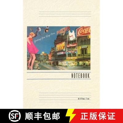【3-4周达】Vintage Lined Notebook Greetings from Kings Cross, Sydney, Australia [9798385407644]