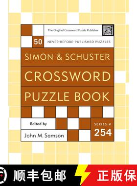 【3-4周达】Simon and Schuster Crossword Puzzle Book #254: The Original Crossword Puzzle Publisher [9780743283199]