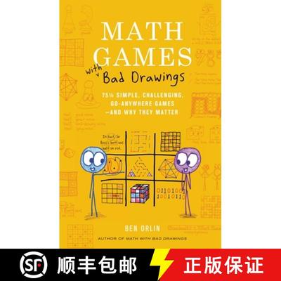 Math Games with Bad Drawings: 75 1/4 Simple, Challenging, Go-Anywhere Games & And Why They Matter [9780762499861]