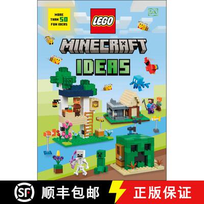 【3-4周达】精装 LEGO Minecraft Ideas (Library Edition): Without Mini Model [9780593841952]