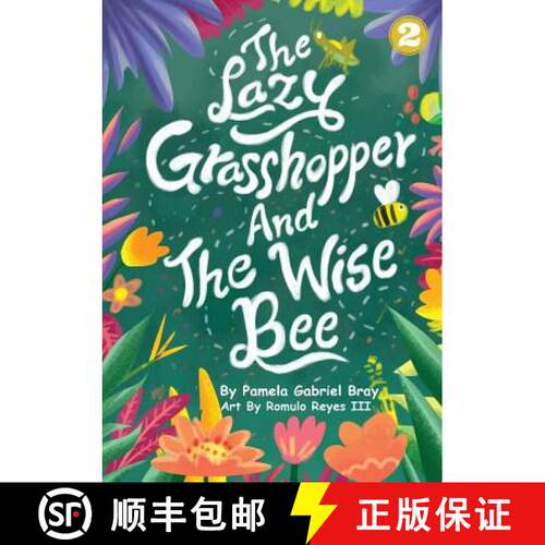 【3-4周达】The Lazy Grasshopper And The Wise Bee [9781925863314]