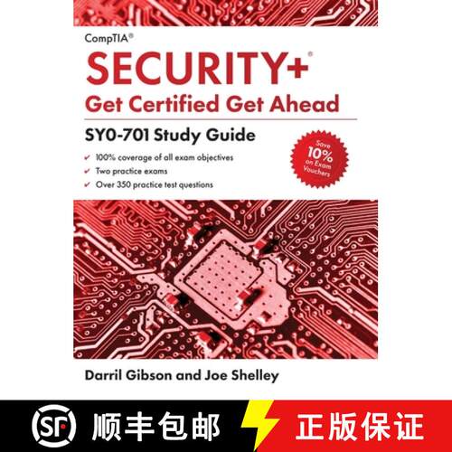 【3-4周达】精装 CompTIA Security+ Get Certified Get Ahead: SY0-701 Study Guide [9798988984825]