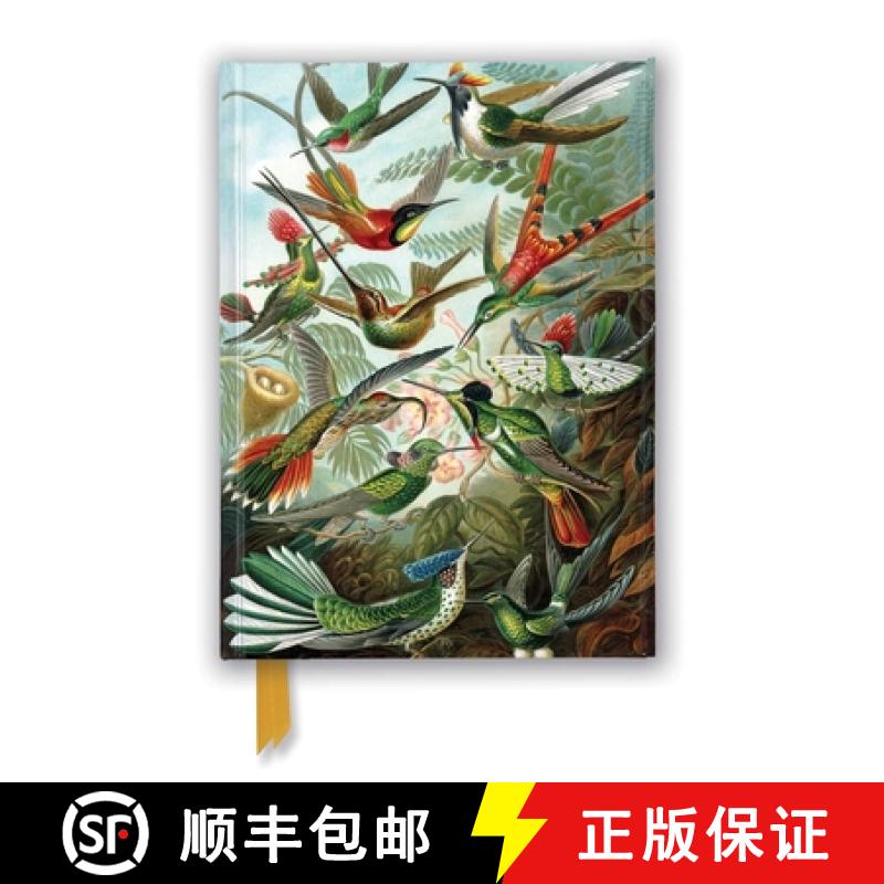 【3-4周达】Ernst Haeckel: Hummingbirds (Foiled Journal) [9781839648953]