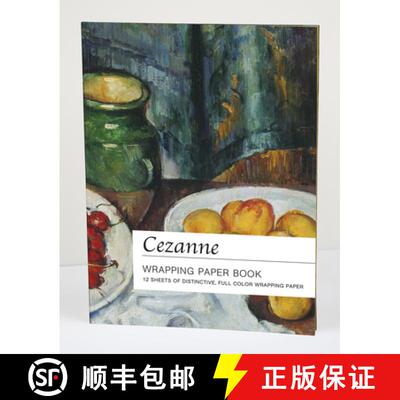 【3-4周达】Teneues - Wrapping Paper Book: Cezanne, Paperback Book, Folded, Preforated Pages: Big Form... [9781623259174]