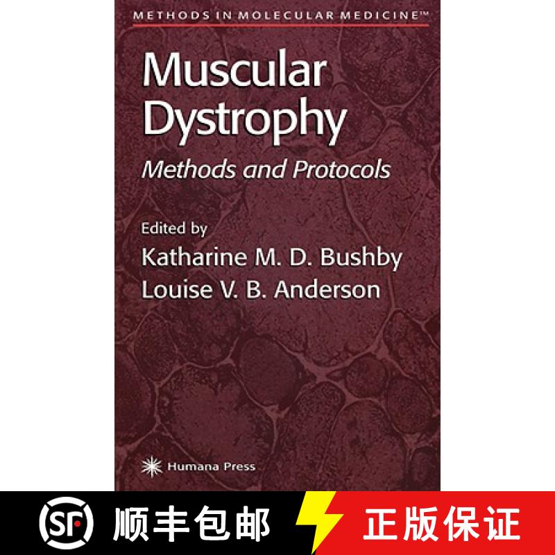【3-4周达】Muscular Dystrophy: Methods and Protocols [9780896036956]
