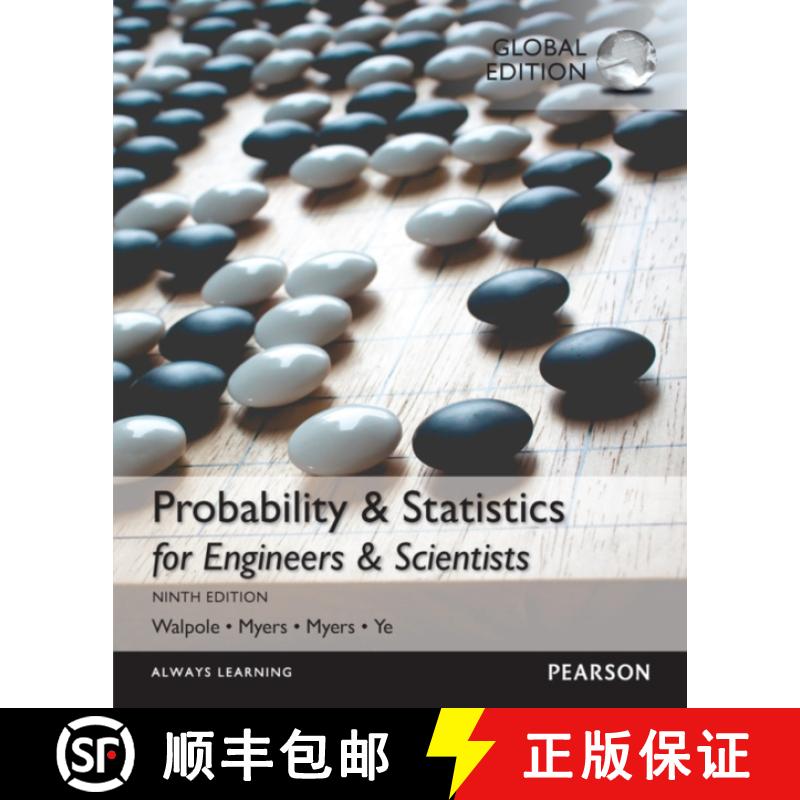 【3-4周达】Probability & Statistics for Engineers & Scientists + MyLab Statistic with Pearson eText, ... [9781292161440]