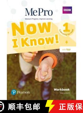 【3-4周达】Now I Know MePro Level 1 (Learning To Read) Workbook with App [9781292328300]