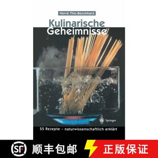 【3-4周达】Kulinarische Geheimnisse : 55 Rezepte - naturwissenschaftlich erklärt [9783540628347]