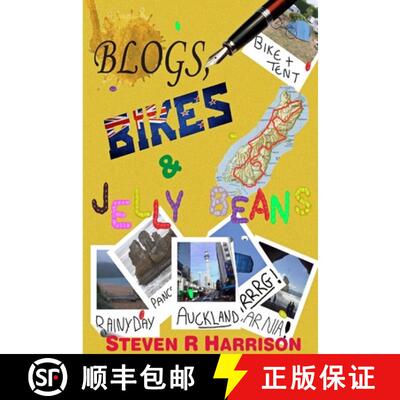 【3-4周达】Blogs, Bikes & Jelly Beans! [9781291009996]