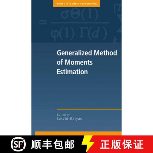 【3-4周达】Generalized Method of Moments Estimation: - Generalized Method of Moments Estimation [9780521669672]
