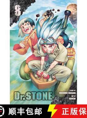 【3-4周达】Dr. STONE, Vol. 8 : Hotline [9781974709526]